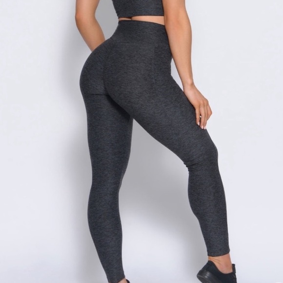 Bombshell Thrive Leggings with Pockets High Waist Gray XS - Picture 2 of 12